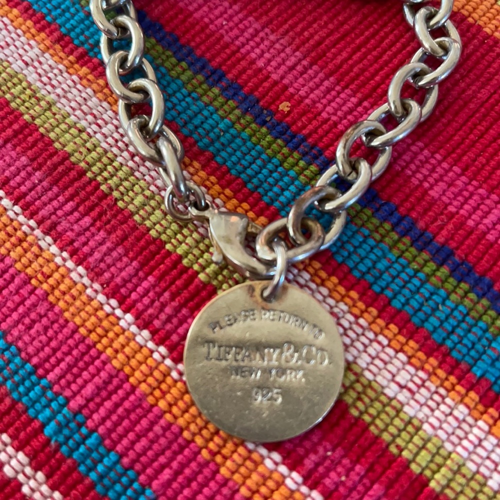 Tiffany sterling tag